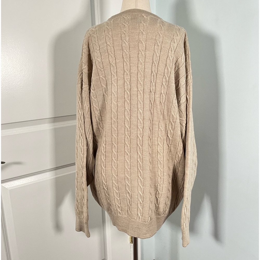 Pringle of Scotland 100% Lambswool cable knit sweater - Picture 10 of 13